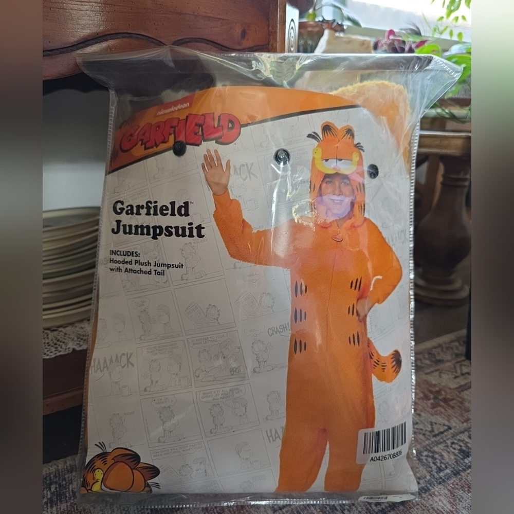 Nickelodeon Garfield Jumpsuit Child Large 12-14